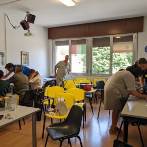 Lezioni di inglese in aula presso Interlingua Formazione a Vicenza.