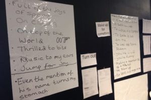 Appunti di un corso di inglese presso Interlingua Formazione a Vicenza.